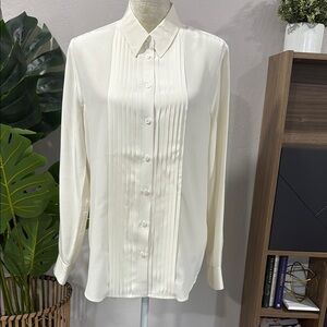 Equipment femme silk button front blouse Q23-E431